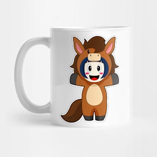 Horse Girl Costume Mug